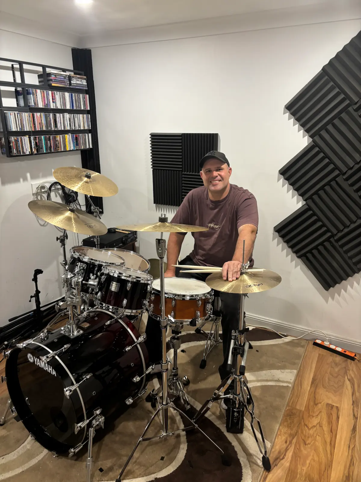 Troy, drum tutor at BPM Drum Academy